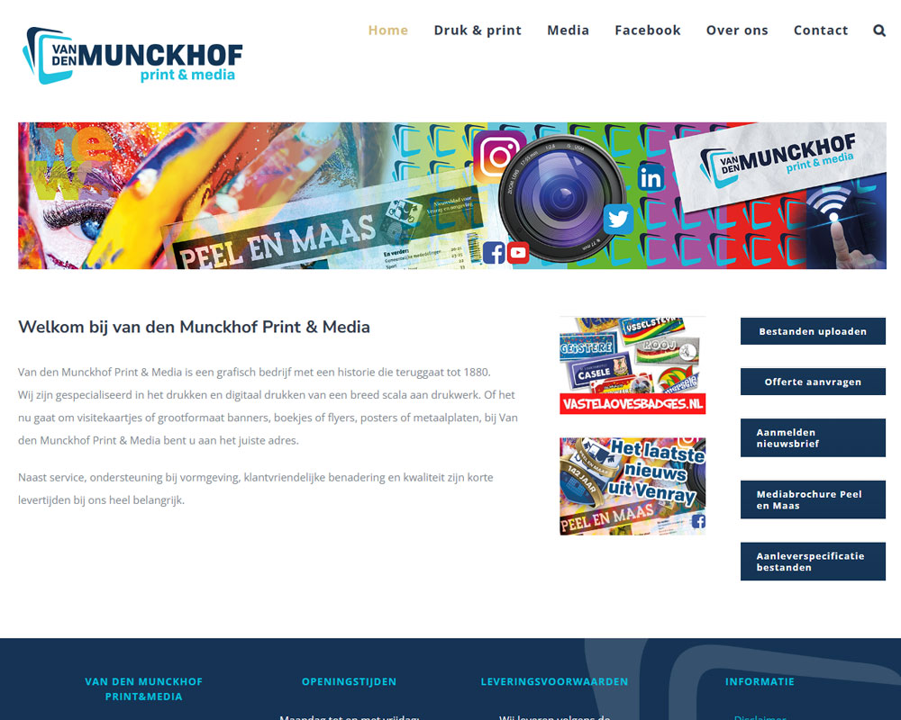Website-vandenmunckhof
